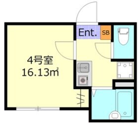 ライスフラワー羽田の物件間取画像